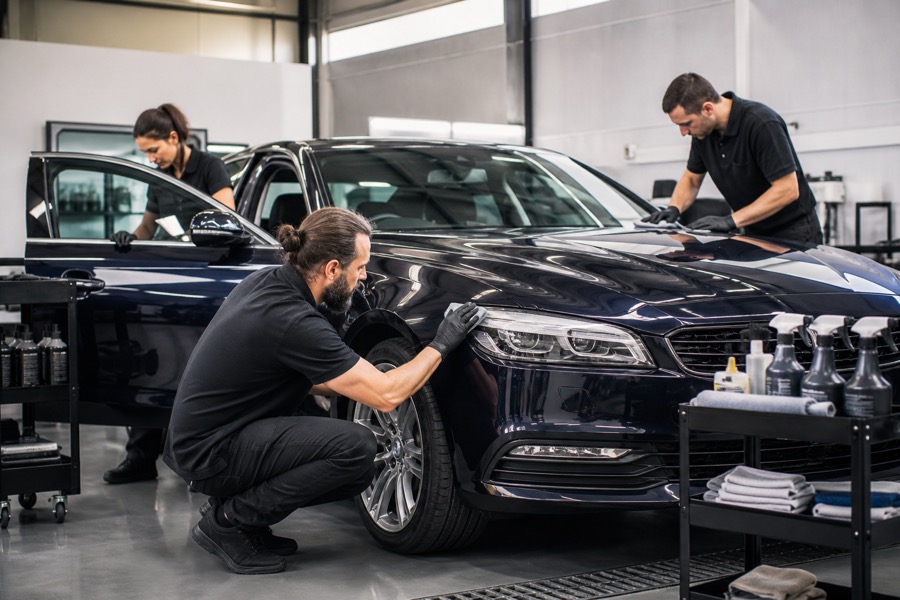 Trusted Professional auto detailing team