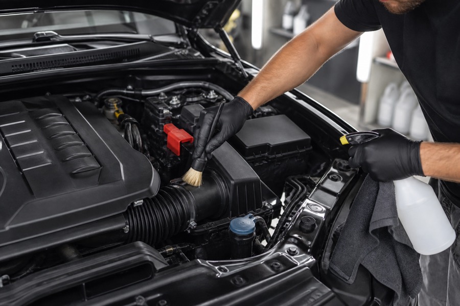 Trusted Engine bay detailing service