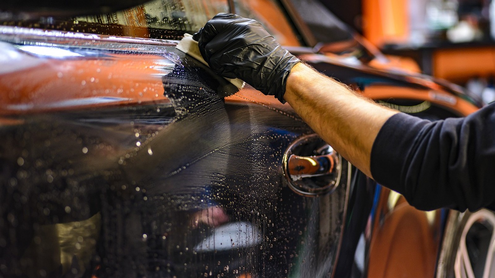Car Door Jamb Detailing: Degreasing Hinges & Shuts