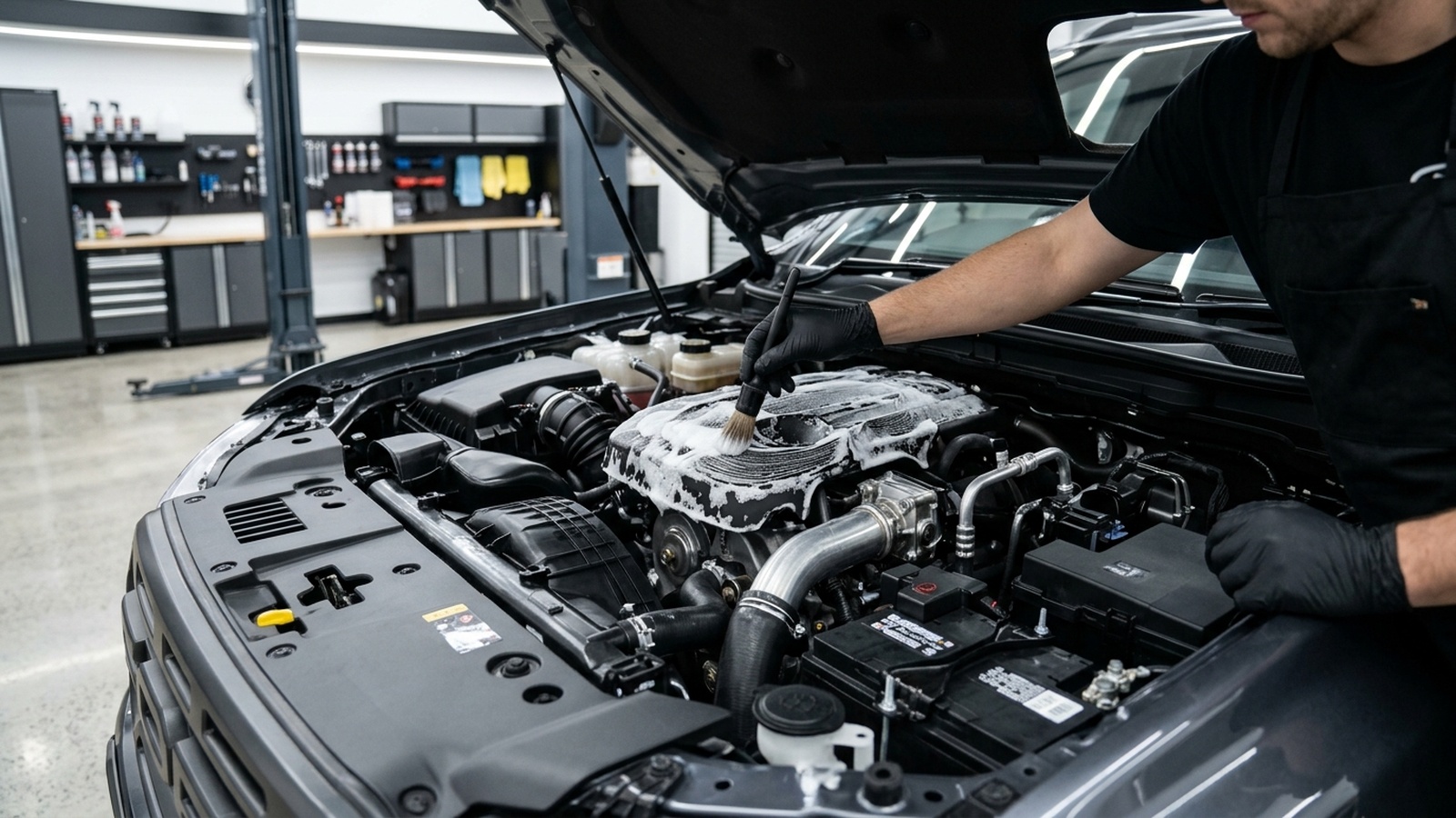 Engine Bay Detailing Safety: Modern Vehicle Cleaning Guide