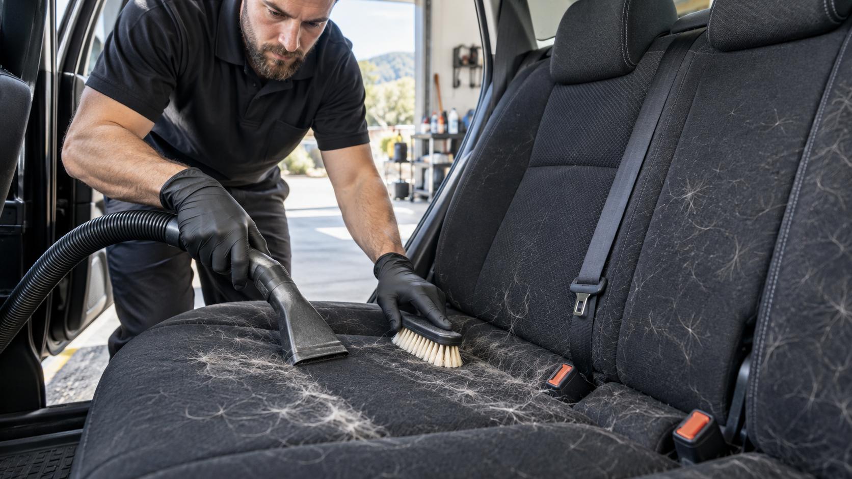 Pet Hair Removal: A Layer-by-Layer Car Detailing Plan
